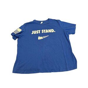 Nine Line Apparel Just Stands Women's 2XL T-Shirt First Responders